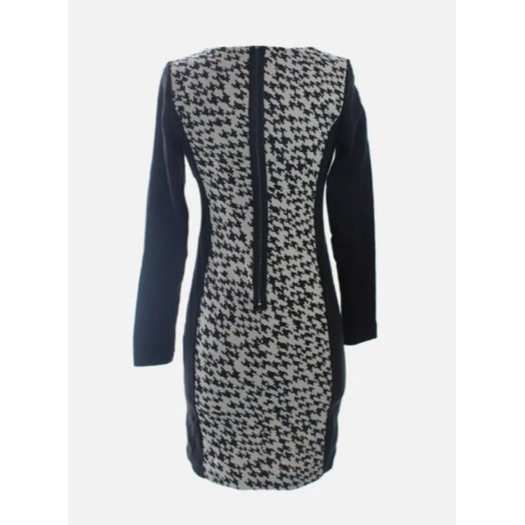 KENSIE Houndstooth Printed Sheath Dress NWT XL - Picture 10 of 11